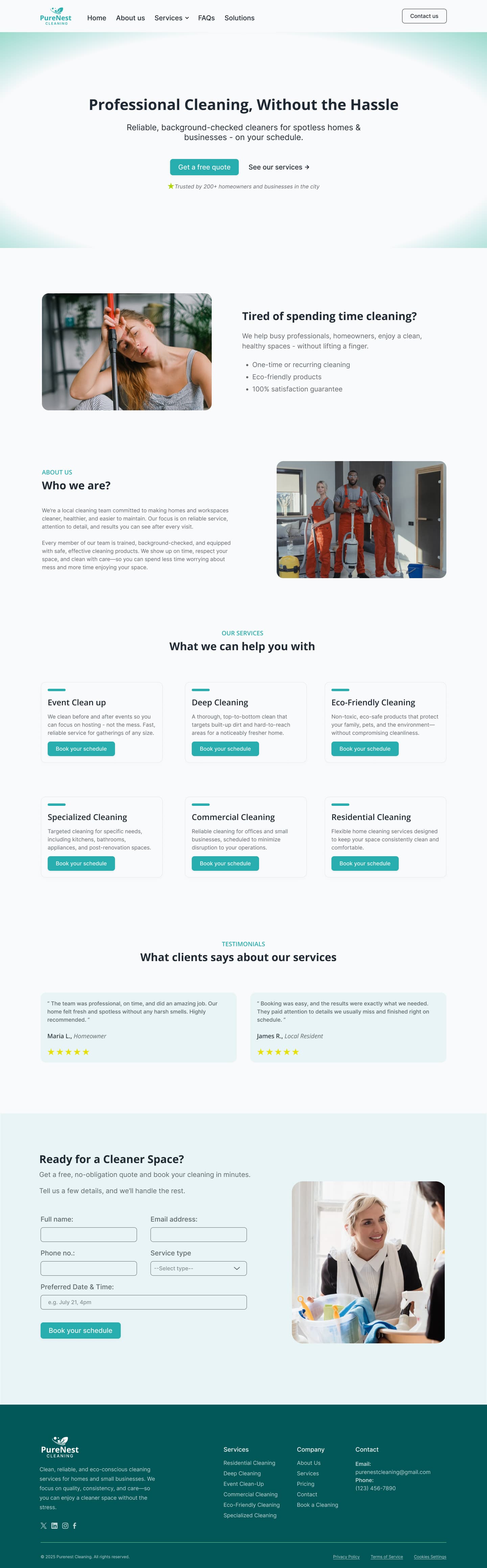 This image represent the PureNest