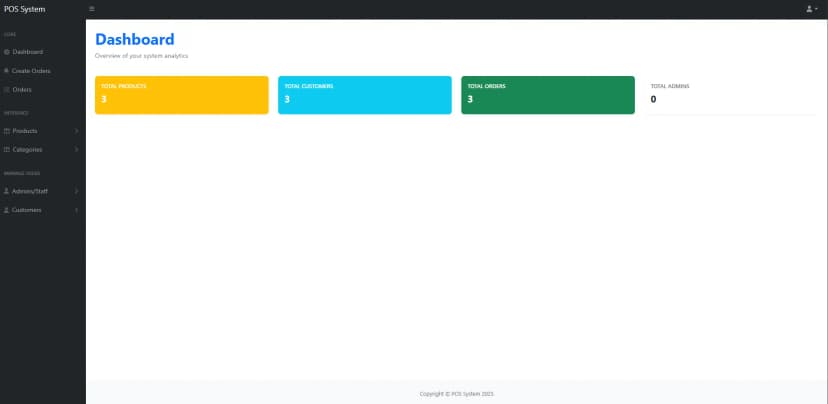 Image represent Point Of Sale System (POS) - Open Source Project